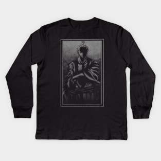 The Hunter Samurai Kids Long Sleeve T-Shirt